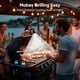 thumbnail image 3 of Luz Parrilla RVZHI 10 LEDs 100lm Abrazadera Ajustable BBQ, 3 of 3