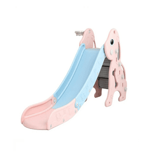 Genérico - Resbalín, Tobogán De Perrito Con Aro De Basket Y Pelota Rosada