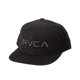 thumbnail image 2 of Gorra RVCA Ajustable con Cierre de Presión Negra/Carbón Talla Única, 2 of 3