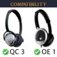thumbnail image 2 of Almohadillas SOULWIT para QC3 y OE1 - Negro, 2 of 7