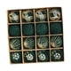 thumbnail image 1 of 16 Bolas Navide?as Para Manualidades, Adornos Para Regalos Navide?os, Bodas Festivas, Color Verde Oscuro, 1 of 5