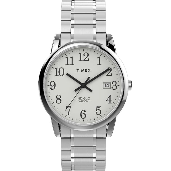 Reloj Timex Easy Reader 35Mm Silver-Tone Para Hombre