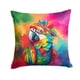 thumbnail image 1 of Cojín Diseño Hippie Animal Loro 35 X 35 Cm, 1 of 5