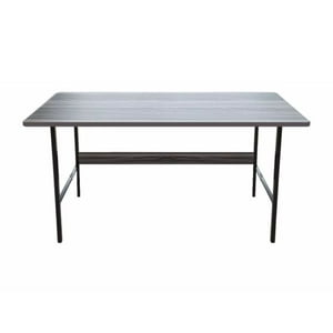 Importclick - Escritorio Mueble Básico Madera Gris 100X72 Cm