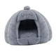thumbnail image 3 of Nido Para Gatos Semicerrado Con Base Antideslizante Y Cálida Casa Para Gatos, Gatitos Y Erizos, Color Gris, 3 of 3