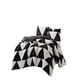thumbnail image 2 of Cobertor De Jacquerd King Color Blanco Con Negro, 2 of 4