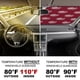 thumbnail image 3 of Dr Pepper Parasol para Parabrisas Delantero Protector Plegable, Visera Solar para Auto Bloquea Rayos UV Mantiene tu Vehículo Fresco 130cm*70cm, 3 of 6