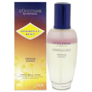 Loccitane - Esencia Trifásica De Restablecimiento De Immortelle De Para Mujeres - Esencia De 5 Oz