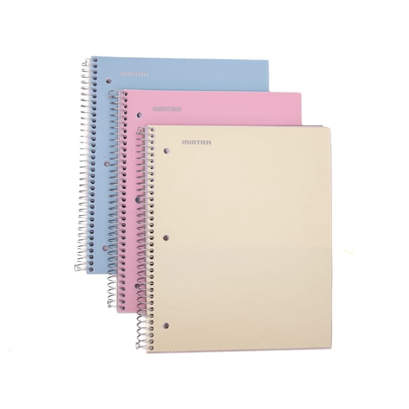 Cuaderno Mintra Office 3 uds Rayado amplio 20x25 cm