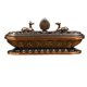 thumbnail image 2 of Tíbet tibetano aleación incensario quemador quemador metal artesanías decoración cobre, 2 of 3