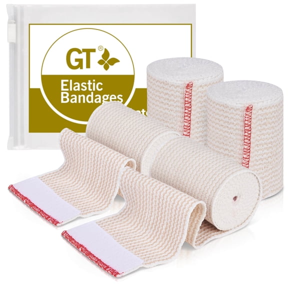 Envoltura elástica GT Premium (paquete de 3 a 4) sin látex