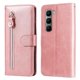 thumbnail image 3 of Funda tipo cartera para Infinix Hot 60i 4G con bolsillo con cremallera y ranuras para tarjetas – Función de soporte Rosa, 3 of 5
