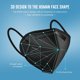 thumbnail image 2 of WWDOLL KN95 Face Masks, 50 Pack, 5-Layer Breathable Disposable, 2 of 3