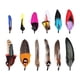 thumbnail image 4 of Sombrero De Plumas Sombrero De Vaquero Pluma Para Sombreros Fedora Disfraz Sombreros De Fiesta De Navidad Estilo E, 4 of 5