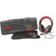 thumbnail image 1 of Kit Gamer 4 En 1 Ziva Trust Teclado Mouse Audífonos Mousepad, 1 of 6