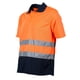 thumbnail image 2 of Polera Alta Visibilidad MC Cuello Camisero naranja 3XL, 2 of 2
