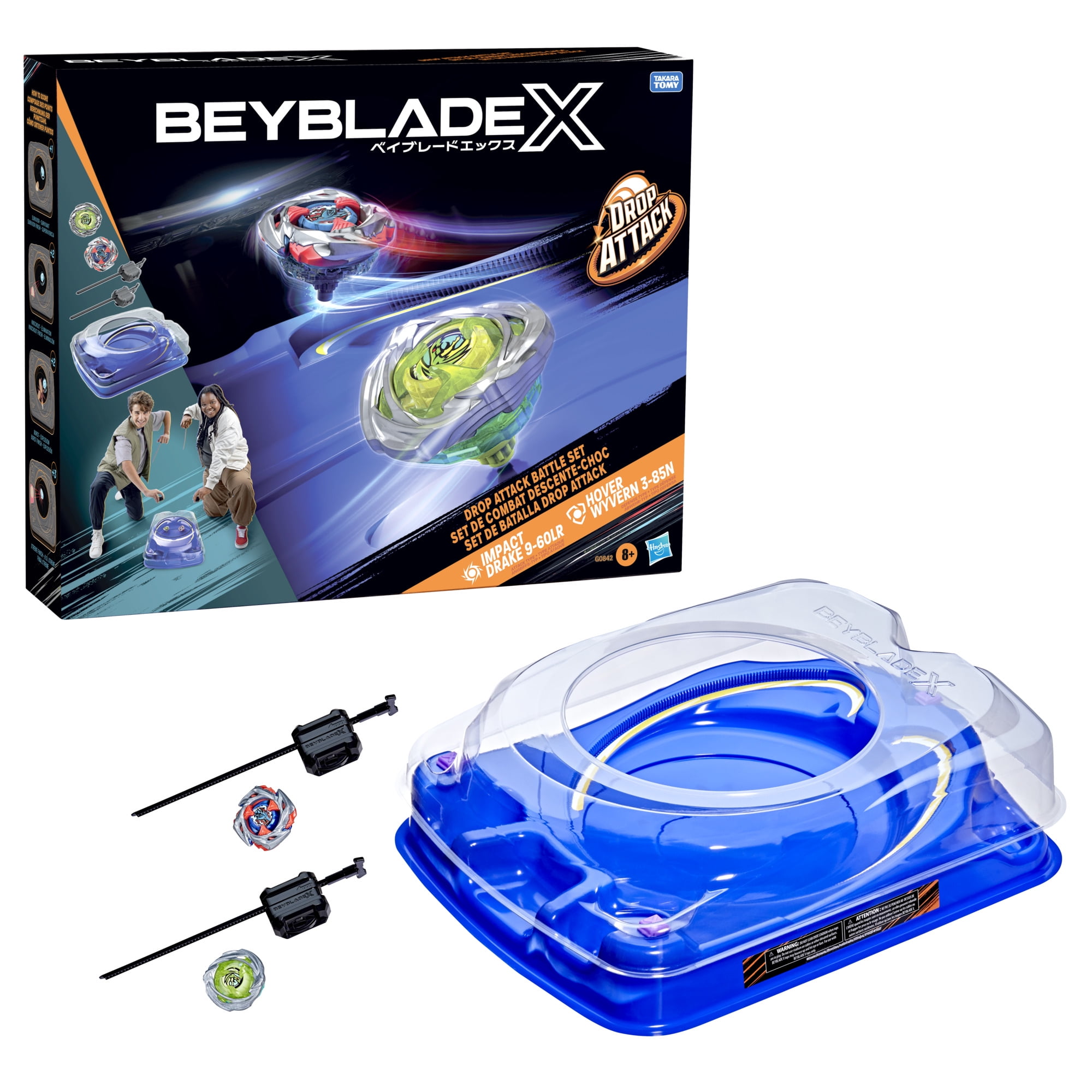 Set De Juego Hasbro Beyblade Beystadium Drop Attack