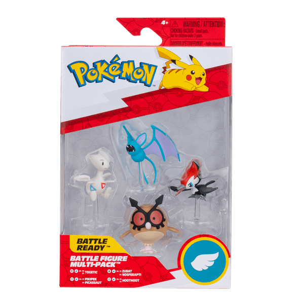 POKEMON FIGURAS DE BATALLA PACK 4 W2