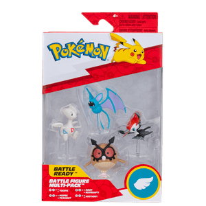 Pokemon - Pack De 4 Figuras 5 Cm De Batalla Pokémon