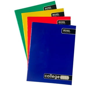 Cuaderno College Caligrafia Horizontal Ross