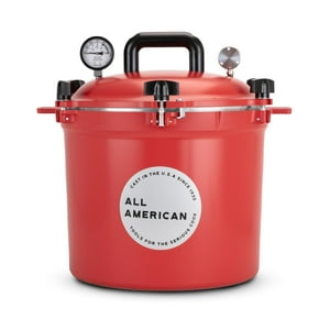 Olla A Presión/Enlatadora All American 1930, 20,4 L, Color Rojo Tomate