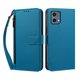 thumbnail image 1 of Funda Tipo Billetera para Motorola Moto G 5G 2023 con Soporte y Bolsillo con Cierre Azul, 1 of 1