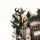 thumbnail image 2 of 1pc Indoor Halloween Decorations, Spooky Cemetery Tabletop Light Wooden Halloween Decor, Battery Operated Halloween Home Decor For Haunted House Indoor Outdoor Party Halloween Theme Decorations, 2 of 2