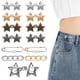 thumbnail image 1 of Tensores De Cintura Ajustables Para Pantalones 12 Unidades Botón En Forma De Estrella, 1 of 7