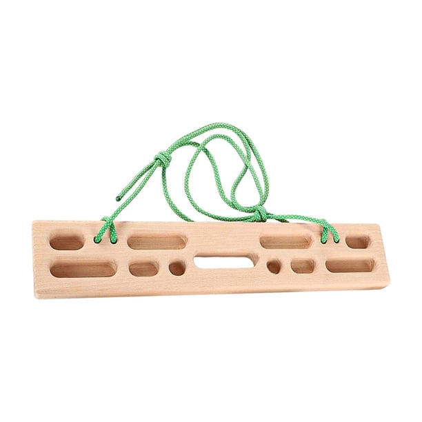 Tabla colgante de escalada Yes4All de madera para dedos, manos y Tabla colgante de escalada Yes4All de madera para dedos, manos y