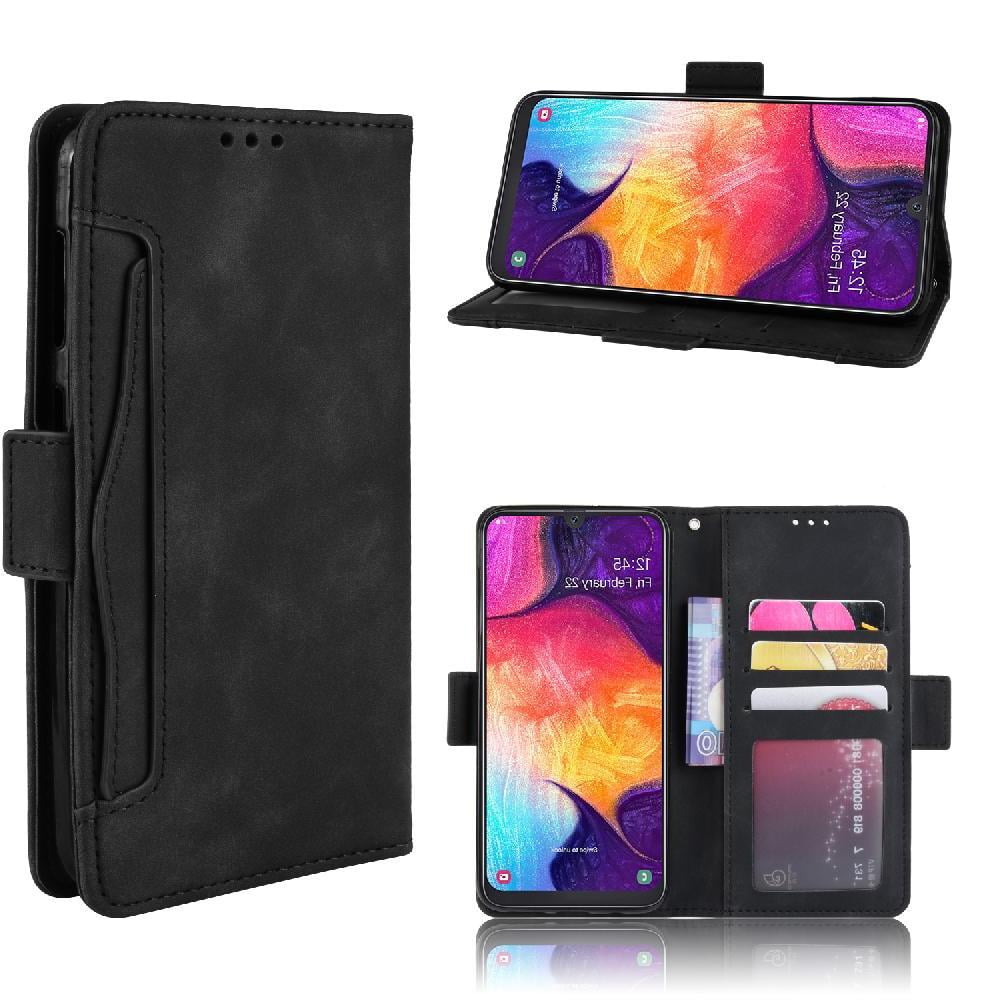 Foxdock - Funda Cartera Magnética Para Samsung Galaxy A30s- Tarjetero Desmontable, Cuero Pu, Soporte