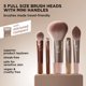 thumbnail image 3 of Kit Mini de Brochas Real Techniques New Nudes On the Glow, 3 of 7