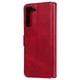 thumbnail image 2 of Funda Billetera para Samsung Galaxy S21 FE con Porta Tarjetas y Soporte Ajustable Rojo, 2 of 6