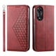 thumbnail image 1 of Funda Flip FOXDOCK para OPPO A78 4G , Estilo Billetera con Diseño Rombo, Correa de Mano y Soporte, Uso Diario, 1 of 6