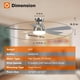 thumbnail image 3 of Ventilador de techo Addlon KFM42PLY5B02R1 42 pulg LED con control remoto, 3 of 3