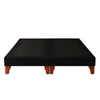 Ethan Desing - Base De Cama 2 Plazas Negra