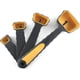 thumbnail image 1 of Juego de 4 cucharas medidoras Daycount, tazas medidoras de silicona, cucharas, tazas medidoras, herramientas de medición de 15 ml, 5 ml, 2,5 ml y 1,5 ml para accesorios de cocina., 1 of 3