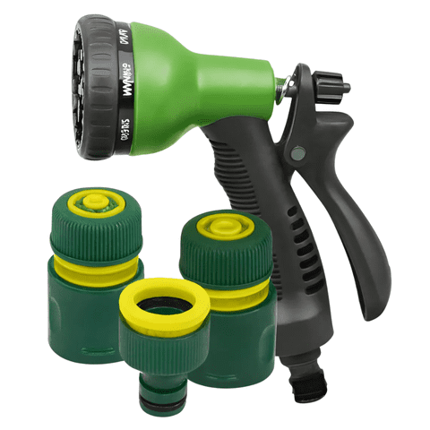 Pistola Plástica + Accesorio Ajustable 8Posiciones Hoffens