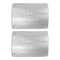 Magideal - 2 Uds. Parasoles Para Ventana De Techo Superior Protección Solar Cubierta Delantera Y Trasera Para Atto 3 Para Mantener El Interior Fresco Y Cómodo Po