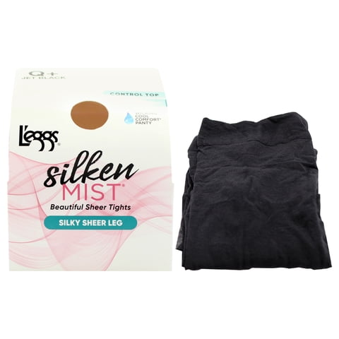 Medias Transparentes Leggs Silken Mist 1 Par Talla Grande