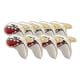 thumbnail image 1 of 9x Shark Golf Iron Head Fundas Cuero PU Golf Club Headcovers Blanco, 1 of 5