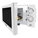thumbnail image 3 of Horno Microondas Telefunken Tfk-20 A Microondas Color Blanco 8 Litros 700w, 3 of 6