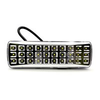 Drl - Lámpara Emergencia Led 2,5W Batería Recargable 30Led 160Lm Blanco