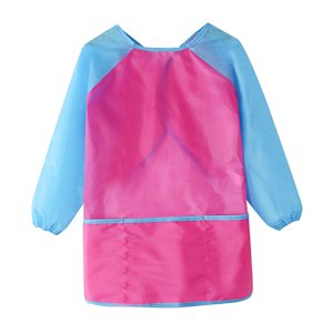 Bothyi - Delantal De Pintura Para Niños, Babero Lavable, Bata De Pintura Para Dibujar, Cocinar, Alimentar B