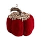 thumbnail image 4 of Calabaza De Franela Para Decoración De Mesa De Otoño, Calabaza Artificial Para Sala De Estar, Color Rojo, 4 of 5