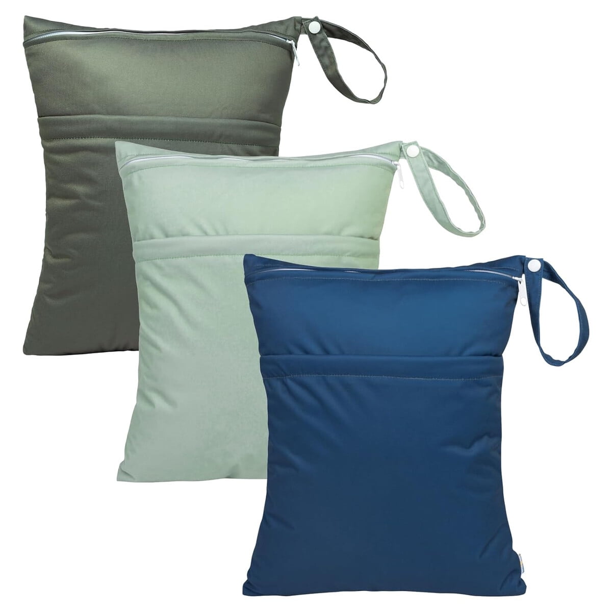Babygoal - Bolsas Impermeables 3 Pack Doble Bolsillo