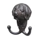 thumbnail image 3 of Figura De Cabeza De Animal Con Ganchos De Pared Para El Pasillo, Resistente Percha Para Llaves, Batas, 3 of 5