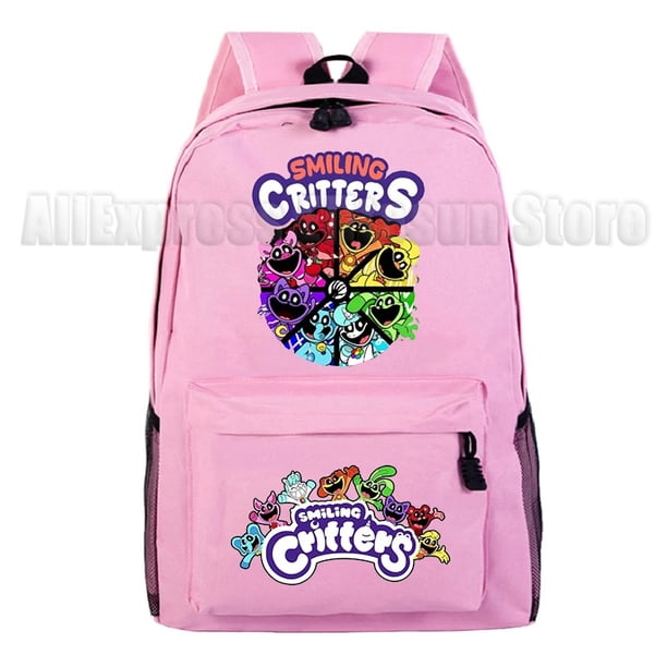 Smiling Critter Backpacks Catnap Dogday Kids School Bag Boys Girls Back to School Student Book Bag Laptop Mochila Teens Knapsack