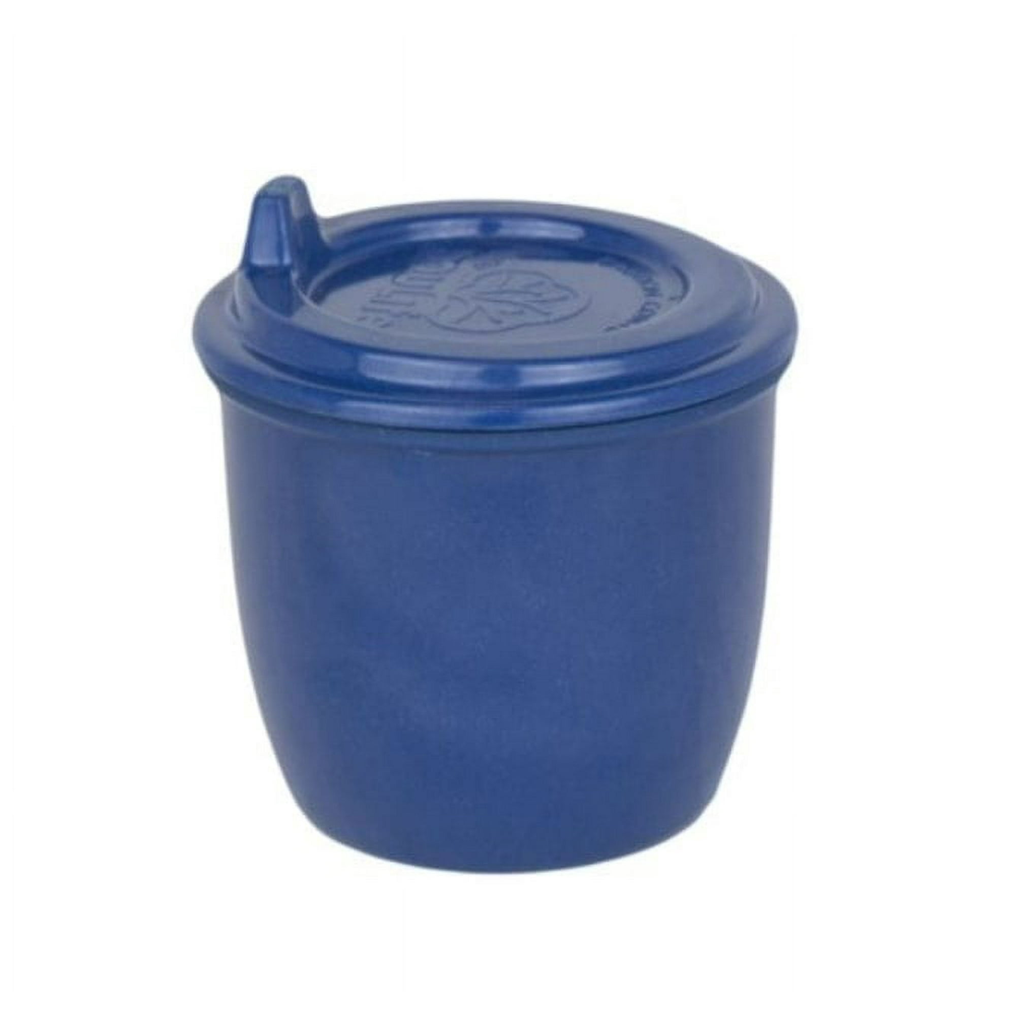 Ecosoulife - Vaso Antiderrame Ecológico Para Niños – Cáscara De Arroz Biodegradable - Color Azul