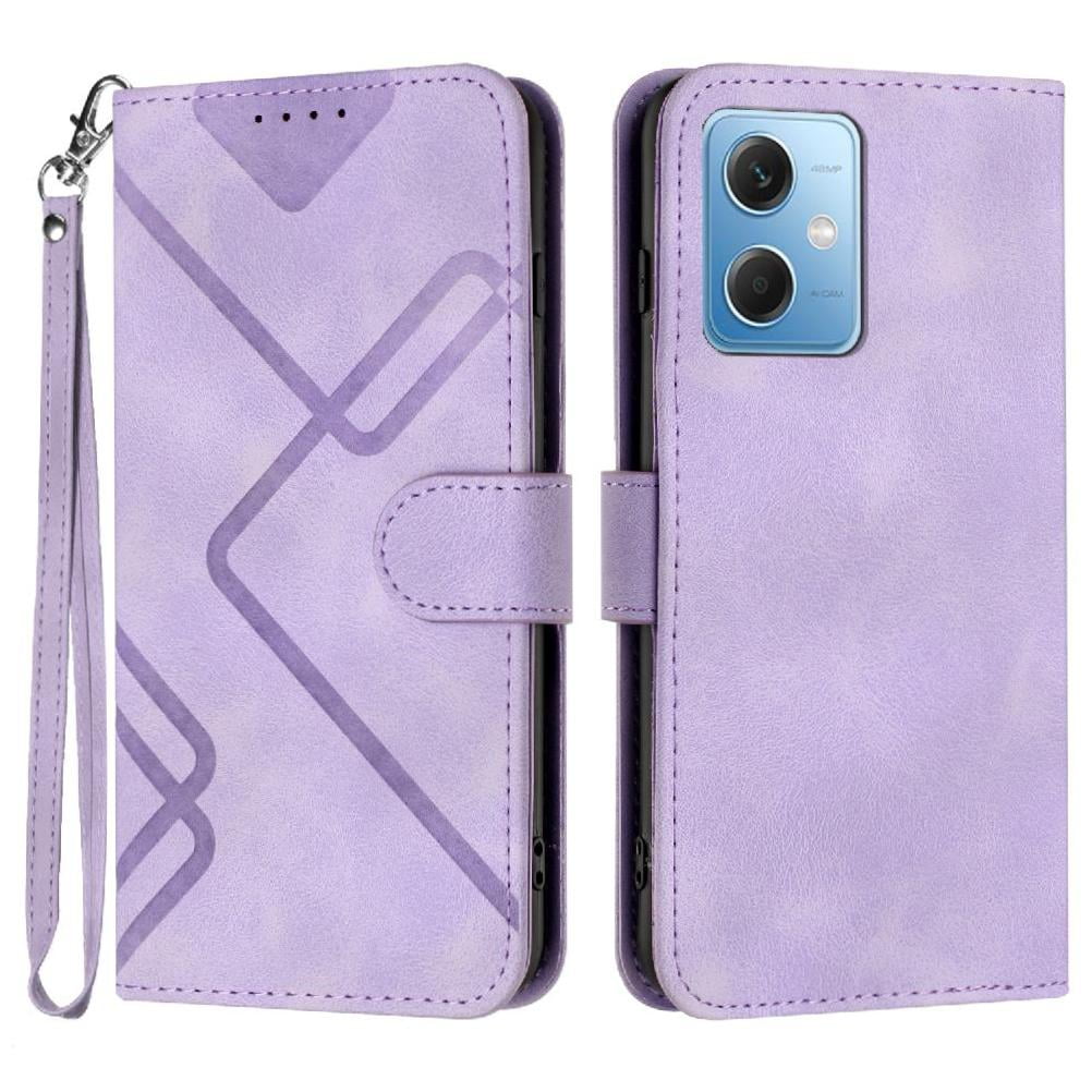 Funda Foxdock Para Xiaomi Redmi Note 12 5g – Tipo Libro Con Soporte, Billetera, Correa Y Diseño Elegante