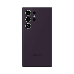 Funda Para Teléfono Samsung Galaxy S24 Ultra Silicone Violeta Oscuro